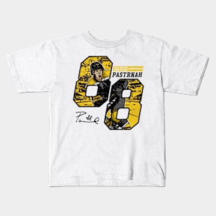 David Pastrnak Boston Offset Kids T-Shirt